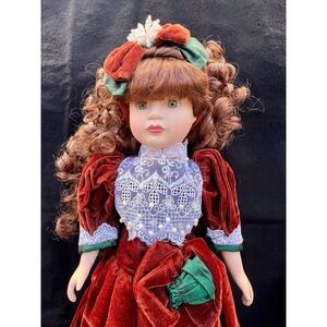 Brass Key Victorian Collection Melissa Jane Porcelain Doll Limited Edition Used
